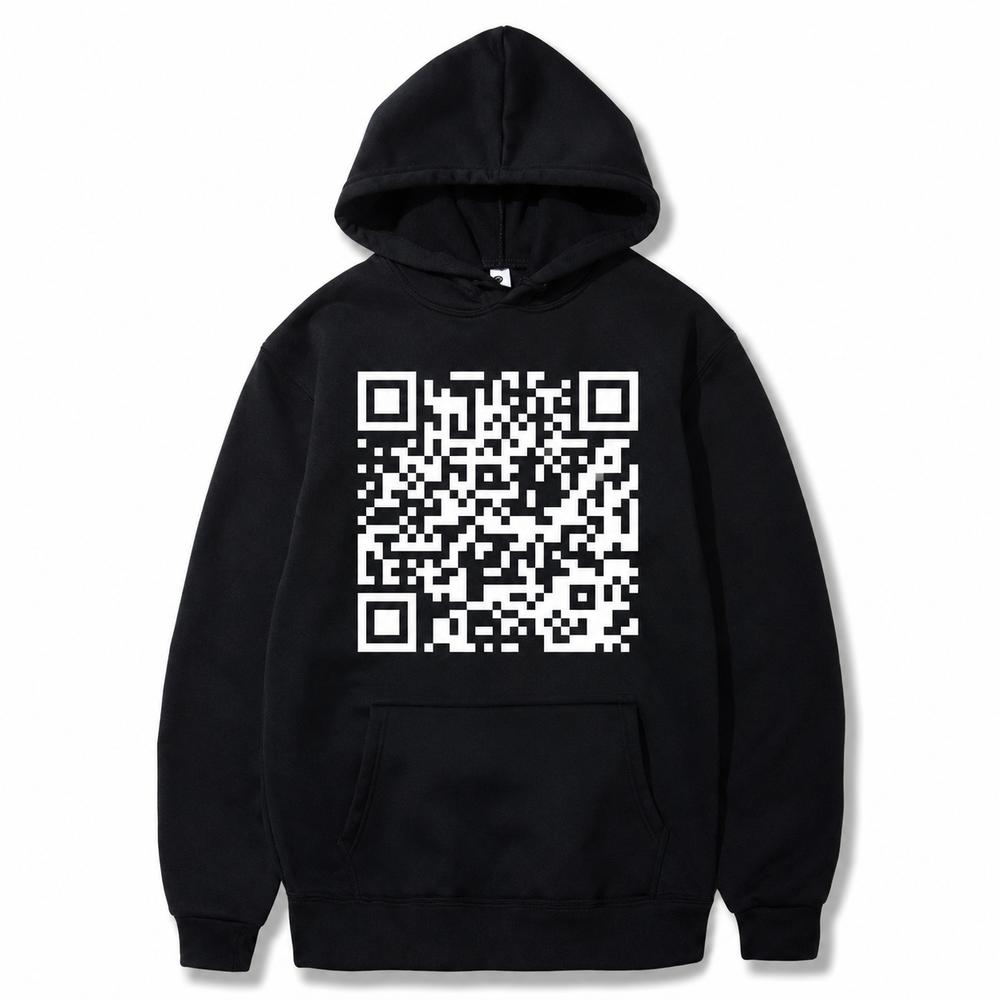F You Hoodie © (Scan Me)