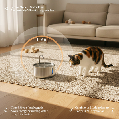 KittySpring™ Wireless Fountain